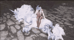 【巨乳 黑丝 手交 足交 马交 爆操 爆射 中出】新作-【skyrim】麒麟麒麟骑 ganyu x kirin-第4张图片-萌站