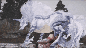【巨乳 黑丝 手交 足交 马交 爆操 爆射 中出】新作-【skyrim】麒麟麒麟骑 ganyu x kirin-第9张图片-萌站
