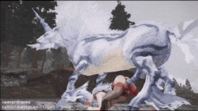 【巨乳 黑丝 手交 足交 马交 爆操 爆射 中出】新作-【skyrim】麒麟麒麟骑 ganyu x kirin-第10张图片-萌站