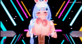【巨乳 黑丝 白丝 兔女郎 口交 吞精 前后夹击 爆操 爆射 喷潮 中出】新作-Pekomami Sex Dance-第2张图片-萌站