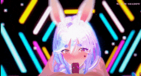 【巨乳 黑丝 白丝 兔女郎 口交 吞精 前后夹击 爆操 爆射 喷潮 中出】新作-Pekomami Sex Dance-第14张图片-萌站