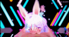 【巨乳 黑丝 白丝 兔女郎 口交 吞精 前后夹击 爆操 爆射 喷潮 中出】新作-Pekomami Sex Dance-第18张图片-萌站