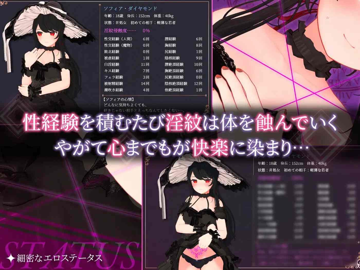 PC-ソフィアとバビロンの淫紋~孤高なる天才魔導士の堕落~ AI翻中文-第8张图片-萌站