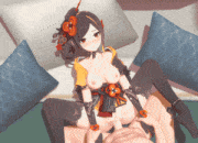 [yuluer/120帧]高冷设计师千织连翻白眼，露出高潮脸，被传教士体位艹成母狗-第1张图片-萌站