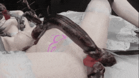 【巨乳 白丝 虫交 口交 三洞齐入 爆操】新作-(87)insect监狱拘束花嫁孕肚天依-第7张图片-萌站