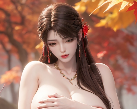 【图包】完美世界月蝉+火灵儿 217张（遮挡图）-第1张图片-萌站