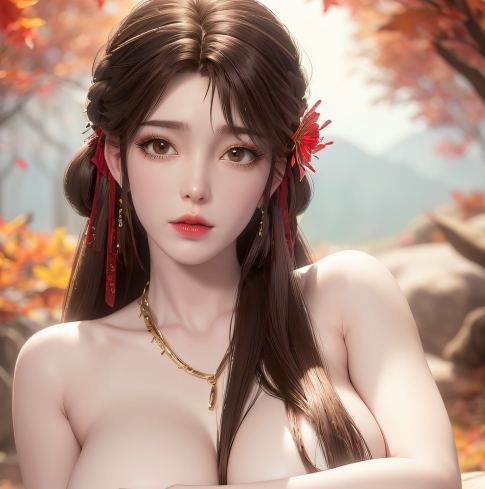 【图包】完美世界月蝉+火灵儿 217张（遮挡图）-第3张图片-萌站