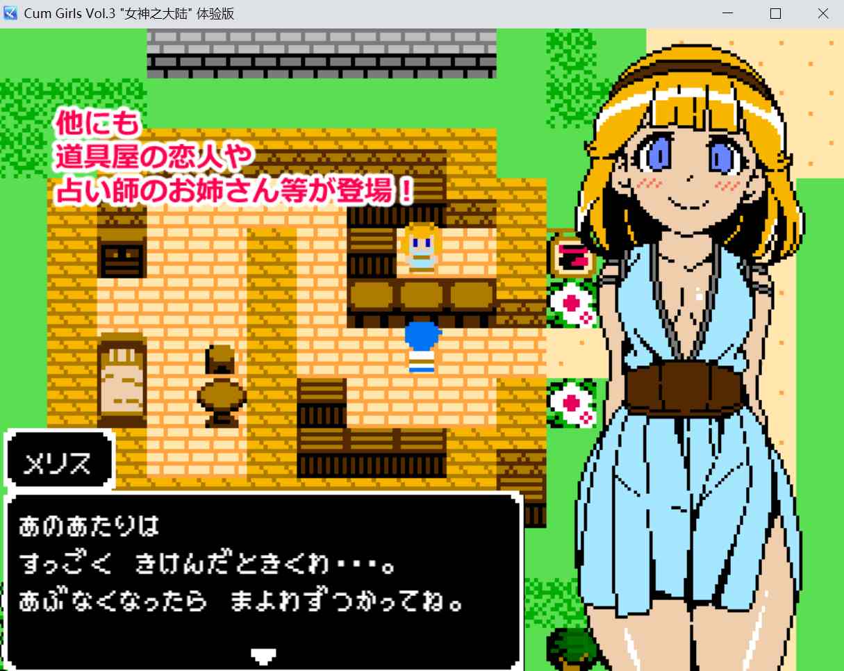 【RPG/PC/像素/兔女郎/雌堕】「女神の大陸」Ver1.01正式版-第9张图片-萌站