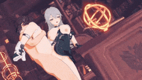 【4K/无修/无水印】【巨乳 白丝 骑乘 后入 爆操 爆射 喷潮 中出】新作-[NTR] 后崩：布洛妮娅-第6张图片-萌站