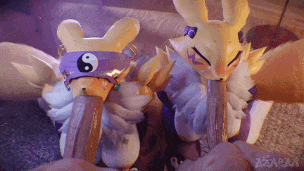 [福瑞][兽交]How To Train Your Renamon [Aznyan][4K]-第2张图片-萌站