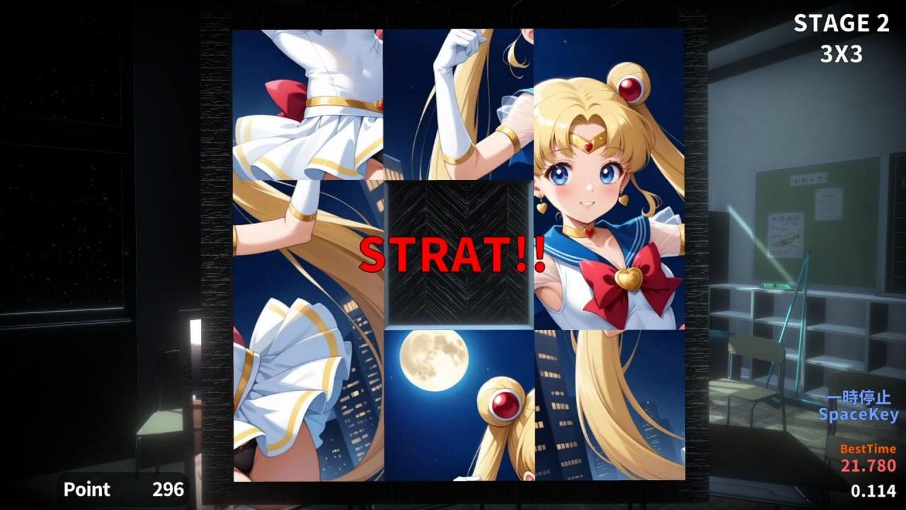 PC/RPG/ほうかごドキドキパズル スライダーパズル編3〜美少女戦士の戯れ〜 汉化版【2025.1.2 发售】-第1张图片-萌站