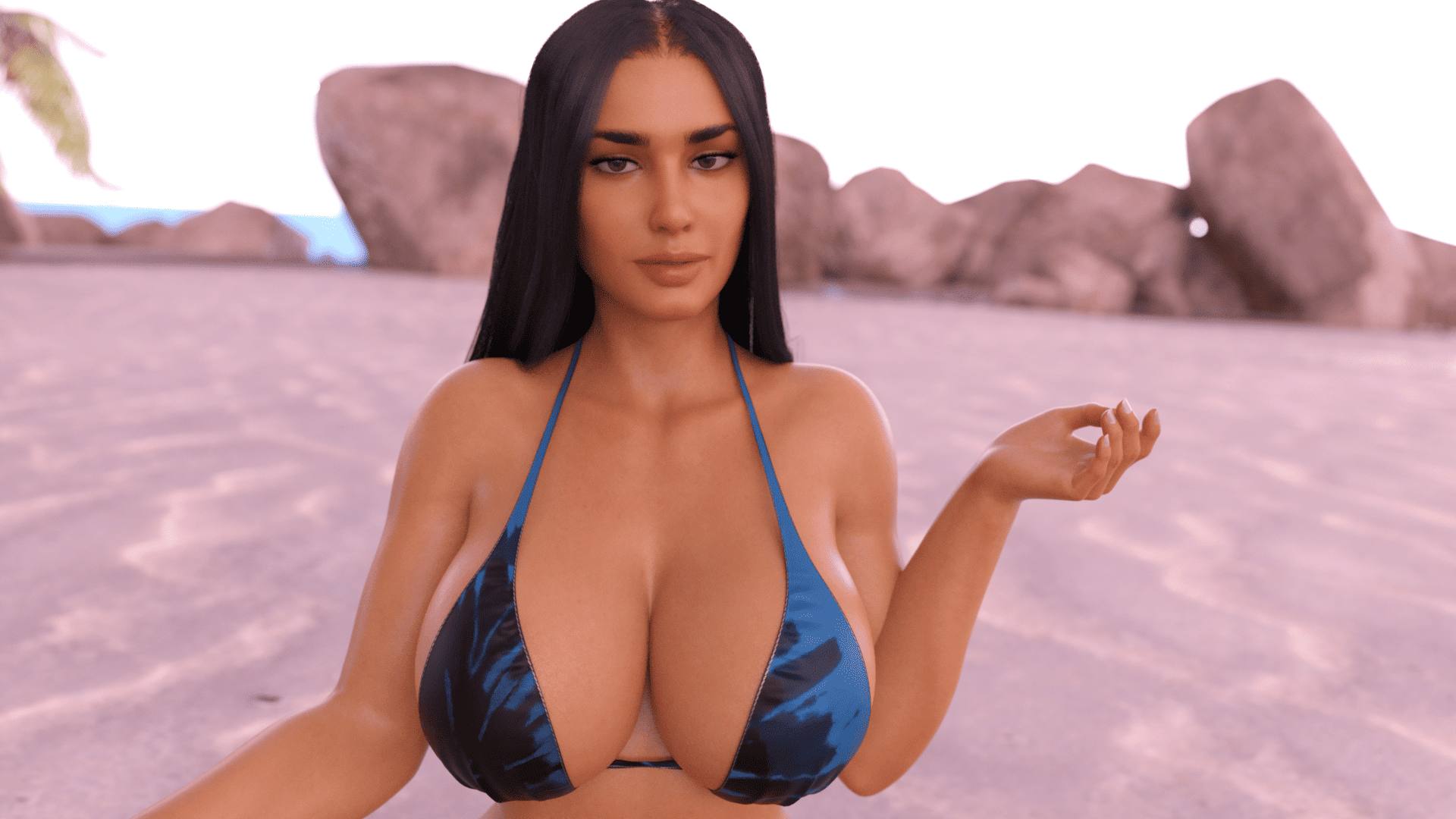 【驴哥带你玩】大欧派辣妹风精品SLG《我们迷路了》(PC端/v0.5.2/精翻/9.87G)-第5张图片-萌站