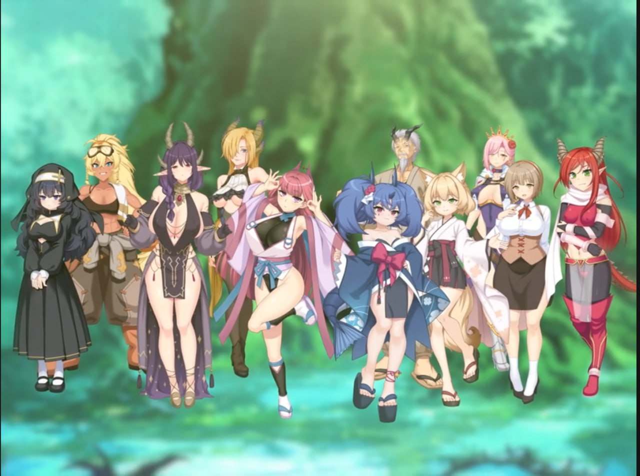 PC/RPG/龙血～以龙的诅咒和精液发誓向上帝复仇的RPG～ #ドラゴンブラッド～竜の呪いと精液で神に復讐を誓うRPG～ 汉化版【2025年01月24日0点 发售】-第2张图片-萌站