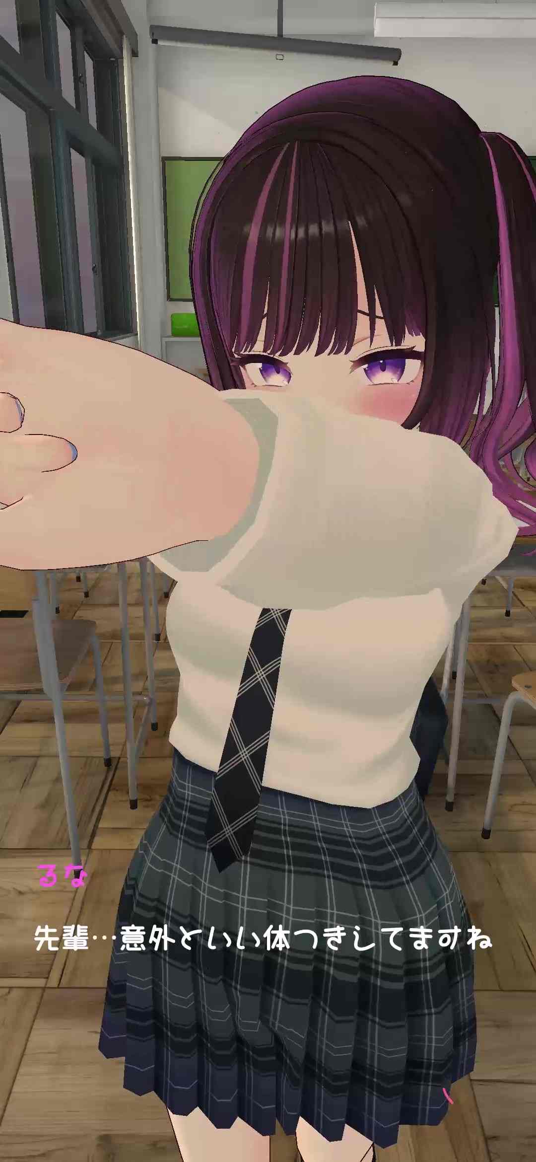 【DLsite/动态/实时机翻/雌小鬼/萝莉】 和璐娜一起!～小恶魔后辈和甜蜜的性爱～/るなちゃんといっしょ!～小悪魔な後輩ちゃんとラブラブエッチ～【社团名：あおりんご工房/RJ01109483】-第1张图片-萌站