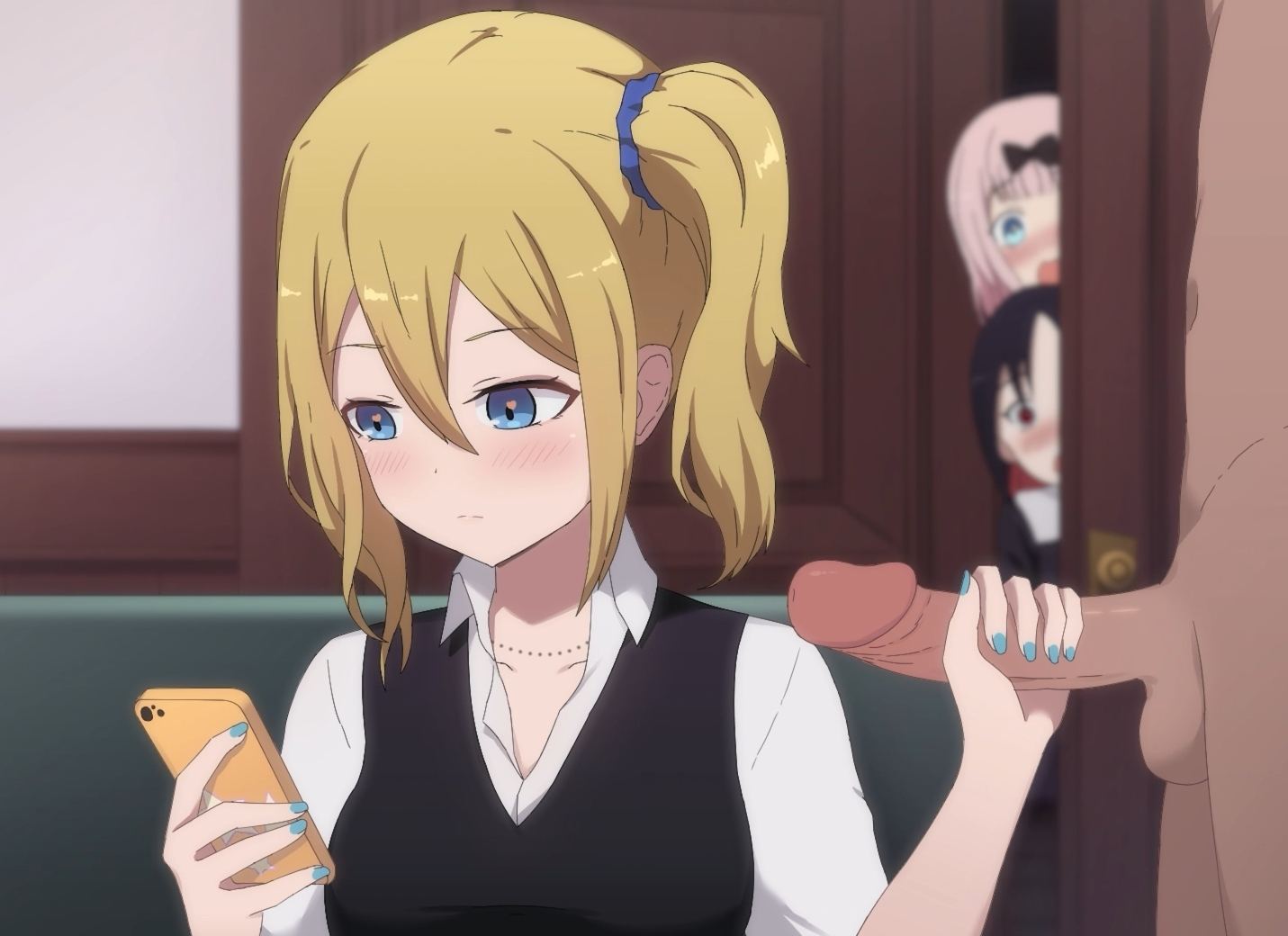 [辉夜大小姐]不是在学生会，当面牛会长？辉夜你就只是看着！快加入他们啊-第1张图片-萌站