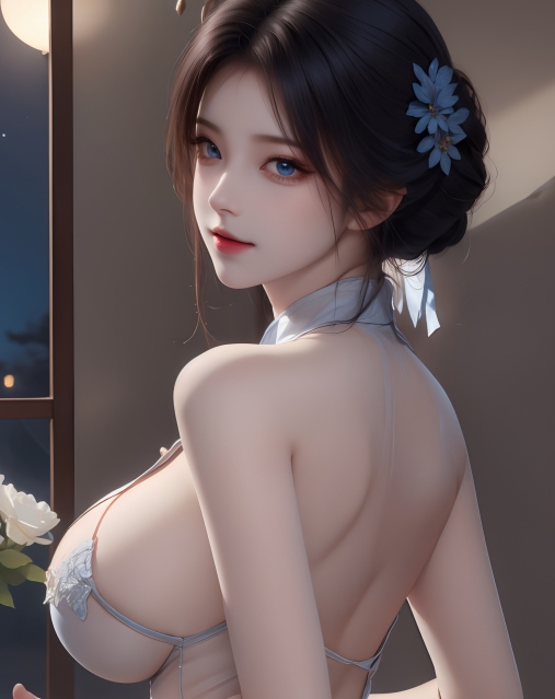 【图包】透明旗袍230（性感素）-第1张图片-萌站