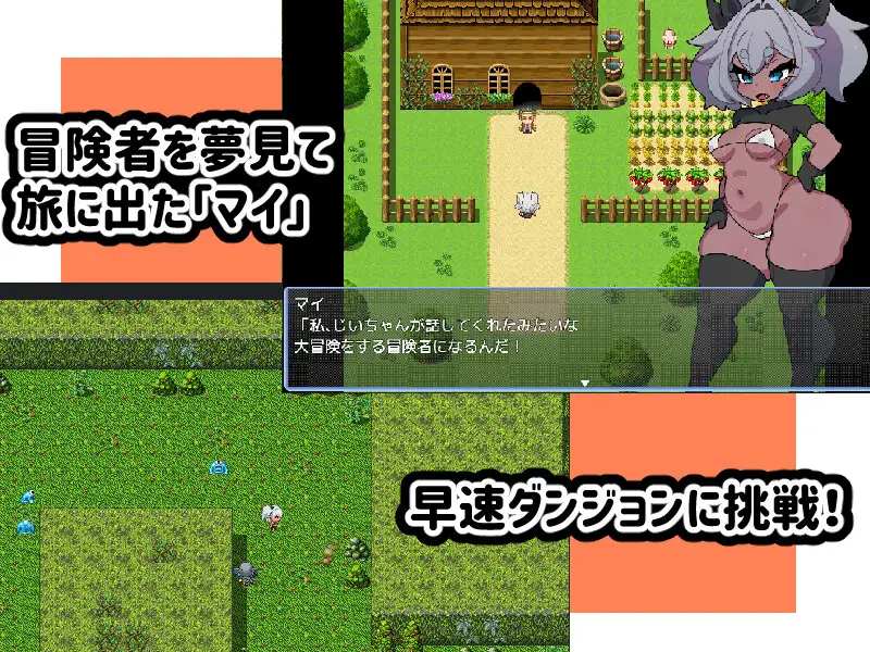 【RPG/PC/异种/战斗H/褐皮晒痕】新米冒険者がえっちな目にあうゲーム-第3张图片-萌站