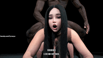 【3D/巨乳肥臀/中配/中字】 Fyronyx 1月新作:钱买不来会员 丰腴爆乳人妻在黑色巨根的抽插下逐渐堕落-第6张图片-萌站