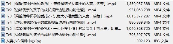 【汉化音声】【六集合一全集】人妻小穴借种中心【简体中文版】-第3张图片-萌站