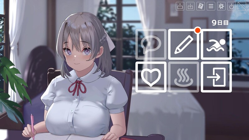 [大型互动SLG动态PC] 夏色课程～最后的夏天时光（なついろレッスン～the last summer time）V1.05a 机翻汉化 [1.1G百度]-第5张图片-萌站