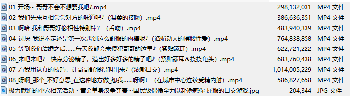【汉化音声】【八集合一全集】极力献媚的小穴相亲活动・黄金单身汉争夺赛〜国民级偶像全力以赴诱惑你 屈服的口交游戏【简体中文版】-第3张图片-萌站