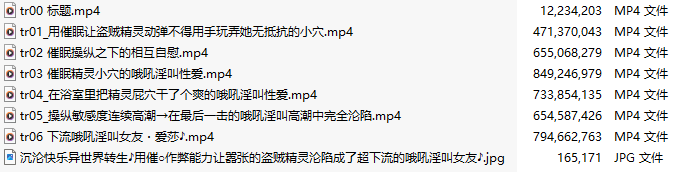 【汉化音声】【六集合一全集】沉沦快乐异世界转生♪用催○作弊能力让嚣张的盗贼精灵沦陷成了超下流的哦吼淫叫女友♪【简体中文版】-第2张图片-萌站