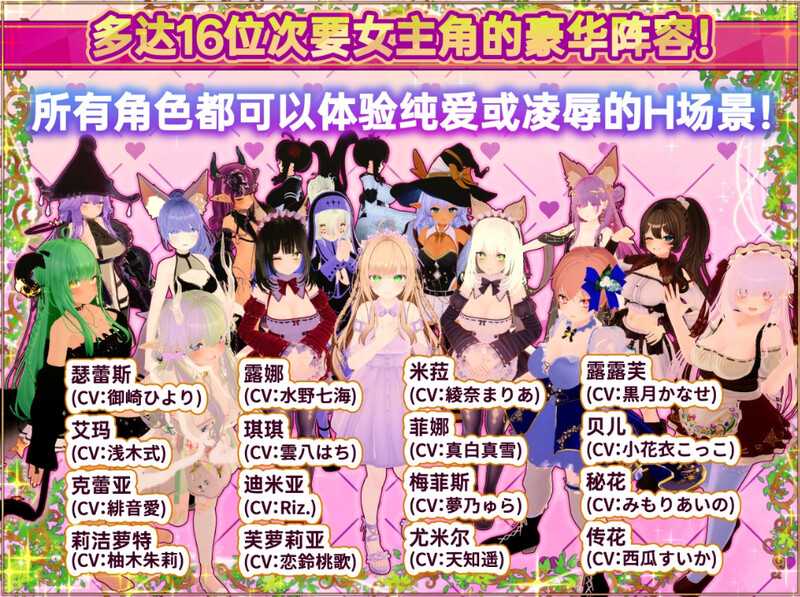 更新[爆款3D互动/开放世界/幻想后宫/全动态] 異世界樹的巫女~用魔法觸摸盡情做色色的事~ 異世界樹の巫女~魔法のチカラでおさわりHやりたい放題~ V1.5 官中版+DLC [6.40G]-第2张图片-萌站