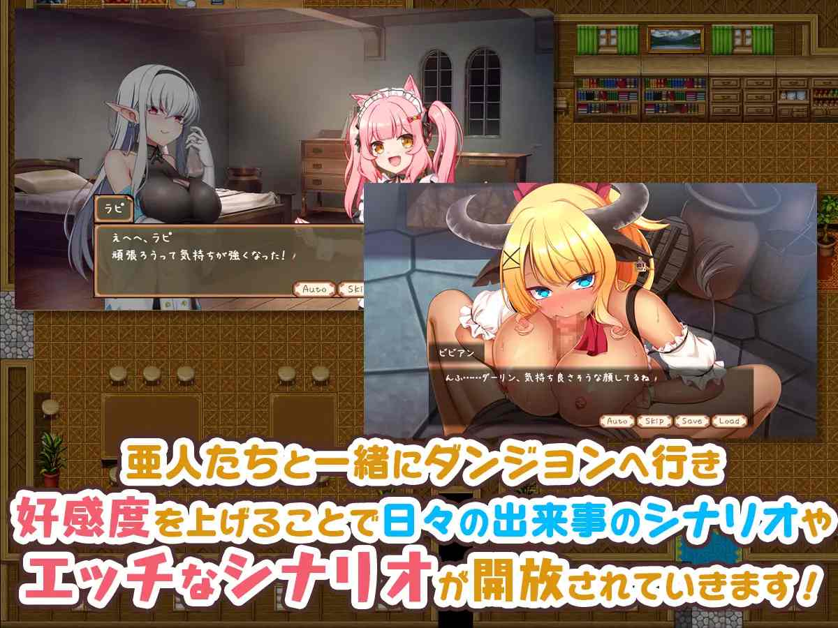 PC-宿屋の店主と亜人奴○～安宿の収入では暮らせないのでダンジョンでも稼ぐことにした～ AI翻中文-第3张图片-萌站