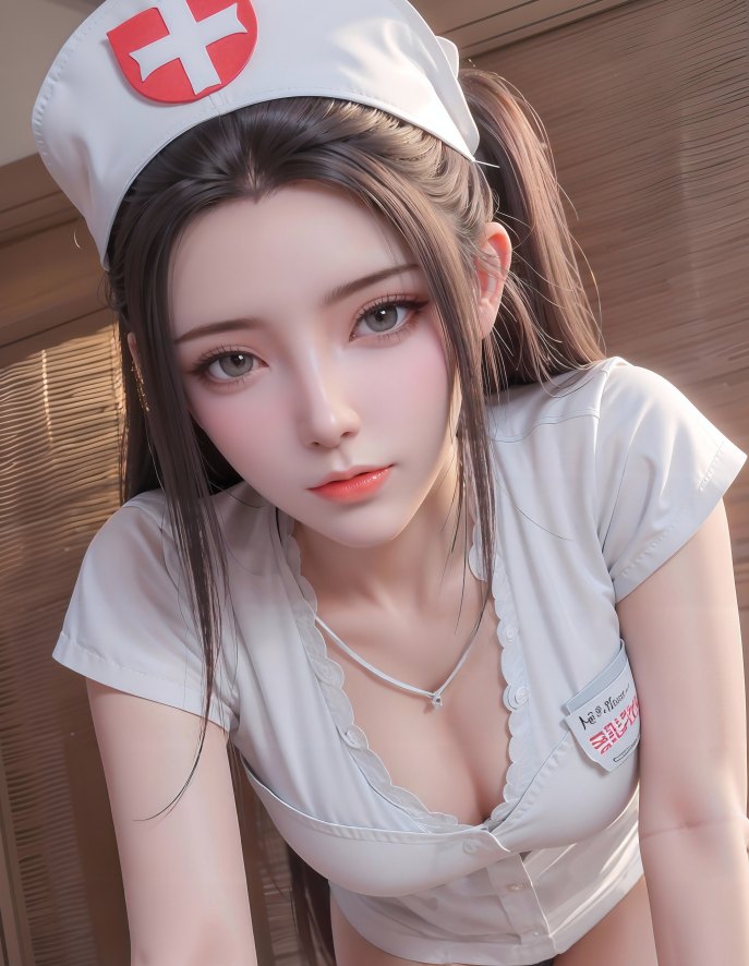 【图包】萧熏儿护士装23（性感素）-第2张图片-萌站