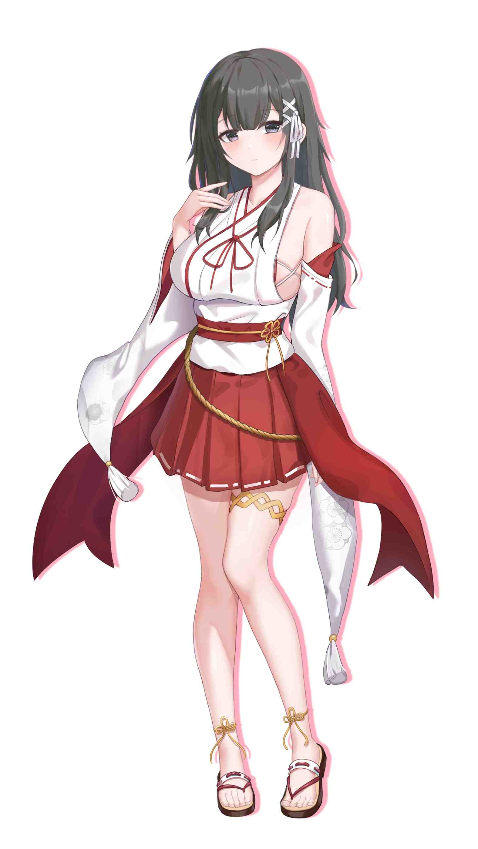 【DLsite/机翻+AI文本/巨乳/巫女/口交/新作】笨拙青梅竹马与温馨乡村生活 & みこみこライフ～ぽんこつ幼なじみとほのぼの田舎性活～【PC/1.8G】【RJ01270927/社团：まっちゃそふと】-第4张图片-萌站