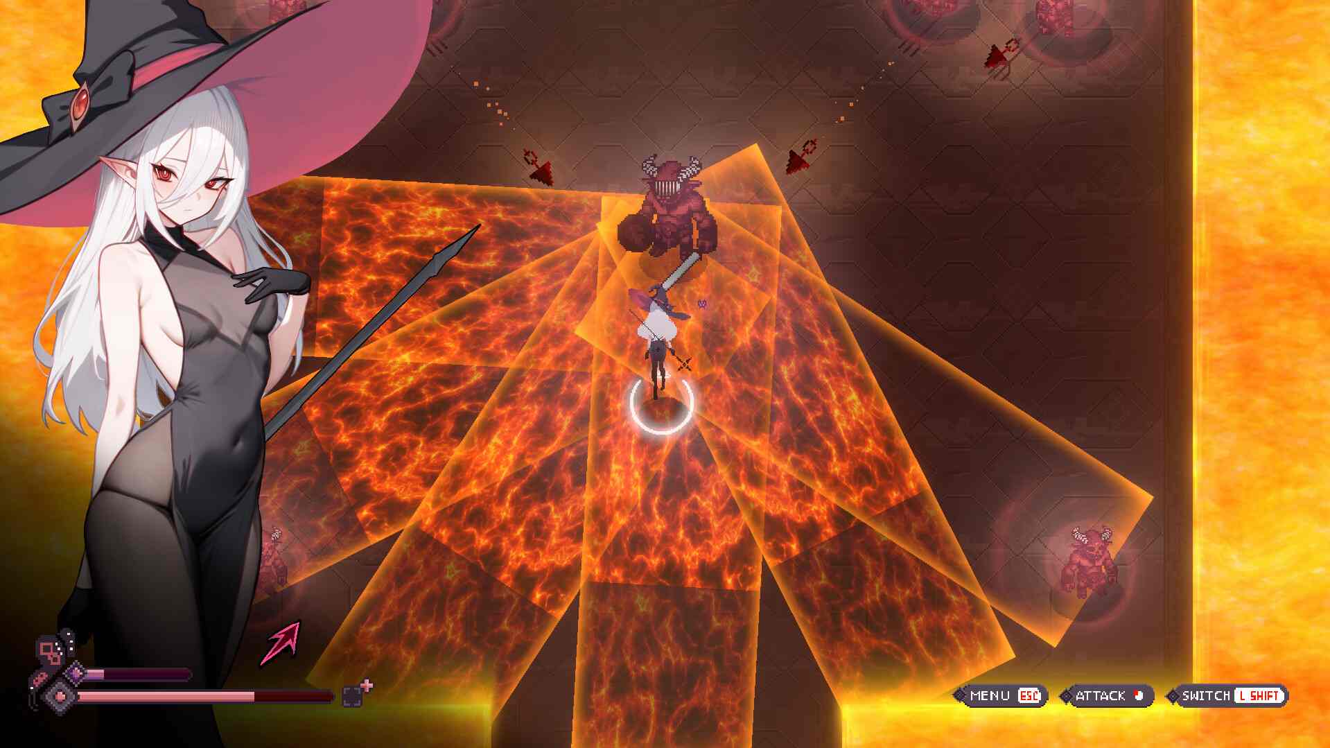 【STeam/动态/更新/口交/触手/像素艺术/实时机翻】魔女的地牢/魔女のタンジョン/Witch's Dungeon【Ver1.2.6.1+存档】【PC/1.70G】-第2张图片-萌站 【STeam/动态/更新/口交/触手/像素艺术/实时机翻】魔女的地牢/魔女のタンジョン/Witch's Dungeon【Ver1.2.6.1+存档】【PC/1.70G】-第2张图片-萌站