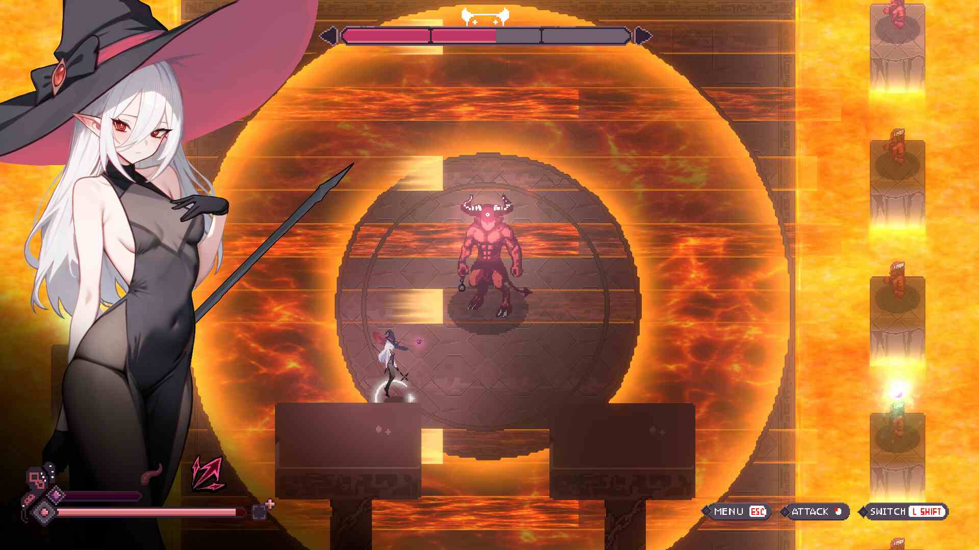 【STeam/动态/更新/口交/触手/像素艺术/实时机翻】魔女的地牢/魔女のタンジョン/Witch's Dungeon【Ver1.2.6.1+存档】【PC/1.70G】-第3张图片-萌站 【STeam/动态/更新/口交/触手/像素艺术/实时机翻】魔女的地牢/魔女のタンジョン/Witch's Dungeon【Ver1.2.6.1+存档】【PC/1.70G】-第3张图片-萌站