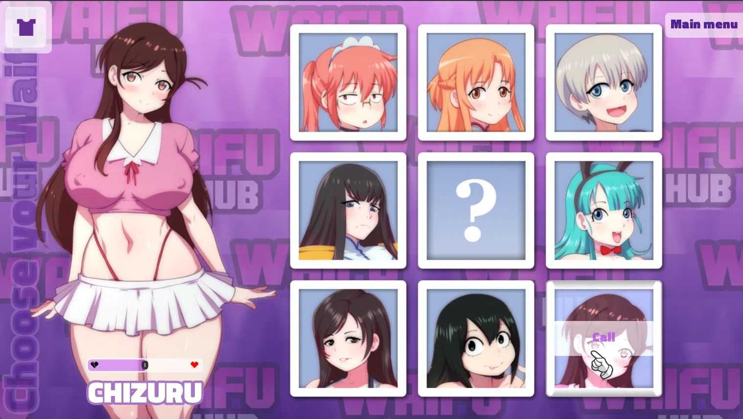 【SLG/安卓/互动/合集】WaiFuHub/动漫老婆列表 1-7部-第1张图片-萌站