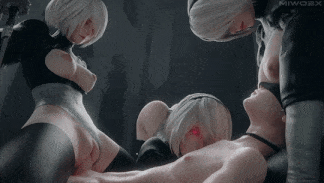 [3D动画/尼尔机械纪元2B小姐姐/步兵]精品优质资源-第2张图片-萌站