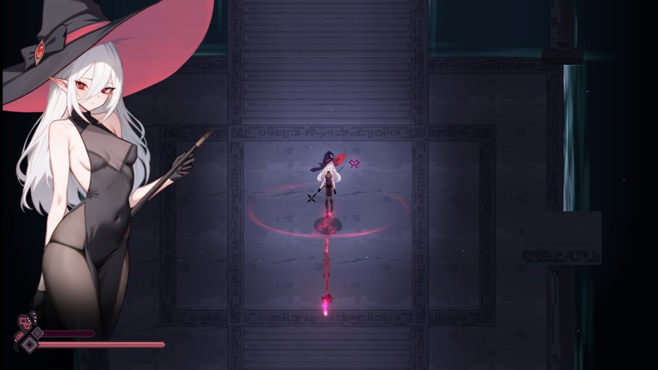 更新[日式动作ACT/像素/动态] 魔女的地牢 魔女のタンジョン Witch’s Dungeon V1.2.6.1 机翻汉化版+存档 [1.70G]-第2张图片-萌站