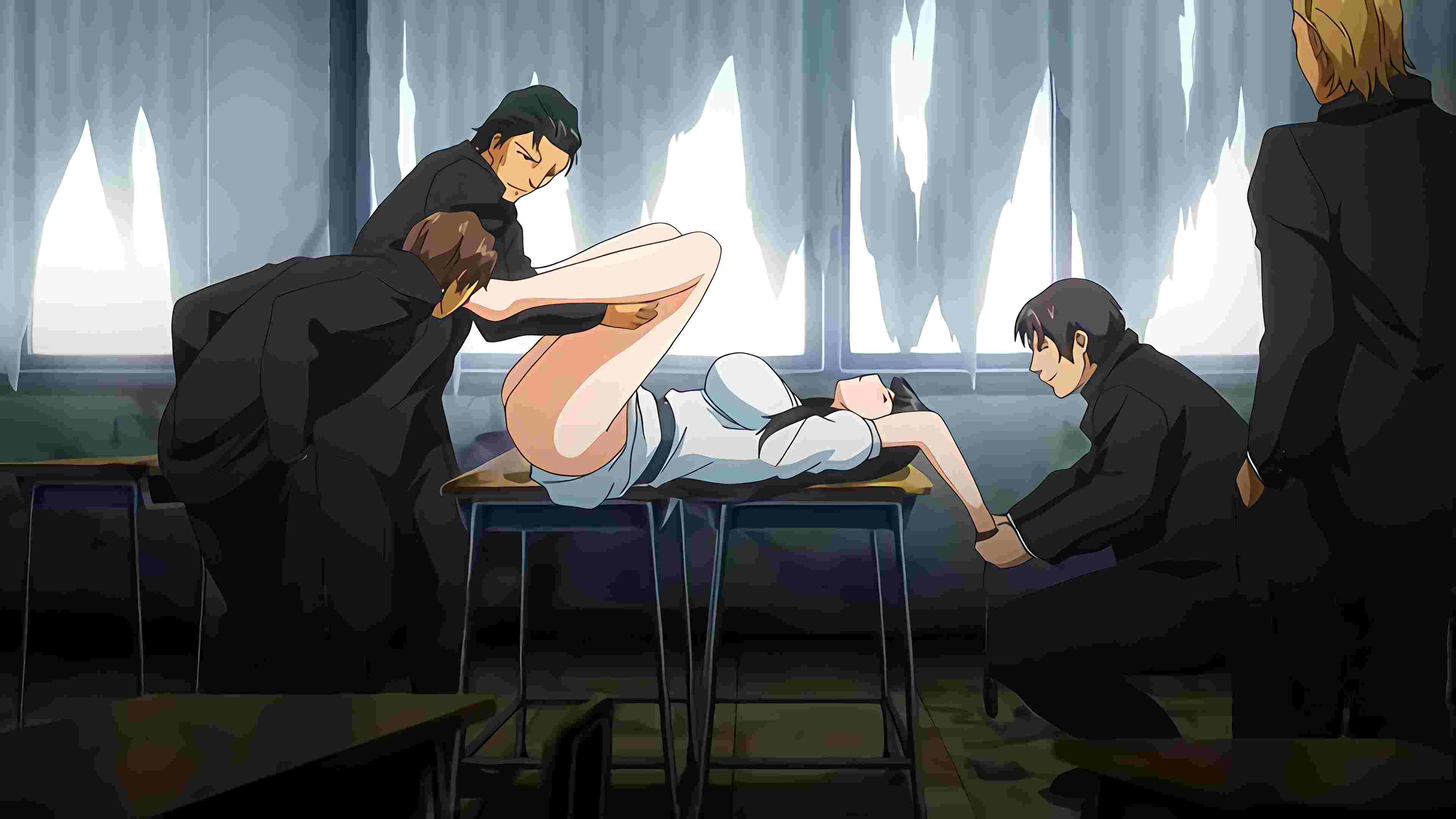 新汉化[日式ADV] RIN×SEN～白浊女教师和混蛋们～ RIN×SEN ～白濁女教師と野郎ども～ AI汉化版+全CG存档 [770M]-第4张图片-萌站