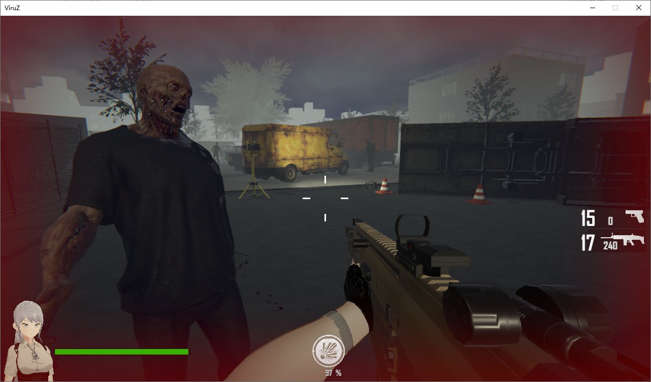 PC美女射击僵尸游戏（病毒危机Z）中文版。3.97GB（全动态无码回想）-第1张图片-萌站