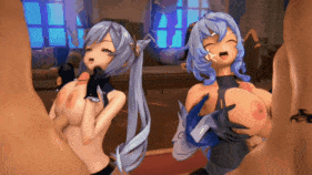 【巨乳 黑丝 乳交 手交 口交 喷射 骑乘 后入 爆操 爆射 喷潮 中出】新作-keqinq (genshin impact)-第4张图片-萌站
