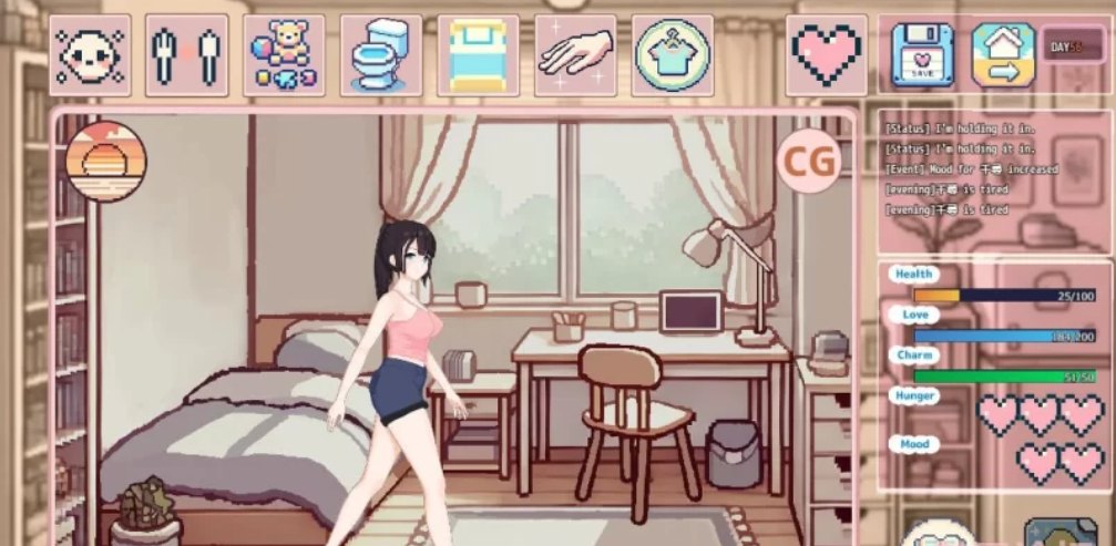 【互动SLG/官中步兵/PC】我的可爱蛋日记 My Cute Egg Diary v1.1-第4张图片-萌站