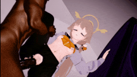 【萝莉 黑丝 口交 吞精 骑乘 爆操 爆射 喷潮 中出】新作-【Sex（no）Dance32】阿慈谷日富美-Ajitani Hifumi-阿慈谷 ヒフミ Devil  Blue Archive-第4张图片-萌站