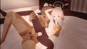 【萝莉 黑丝 口交 吞精 骑乘 爆操 爆射 喷潮 中出】新作-【Sex（no）Dance32】阿慈谷日富美-Ajitani Hifumi-阿慈谷 ヒフミ Devil  Blue Archive-第10张图片-萌站