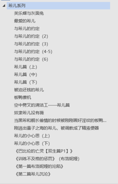 [小说推荐][崩坏3-希儿]P站整理小说存档 -第1张图片-萌站