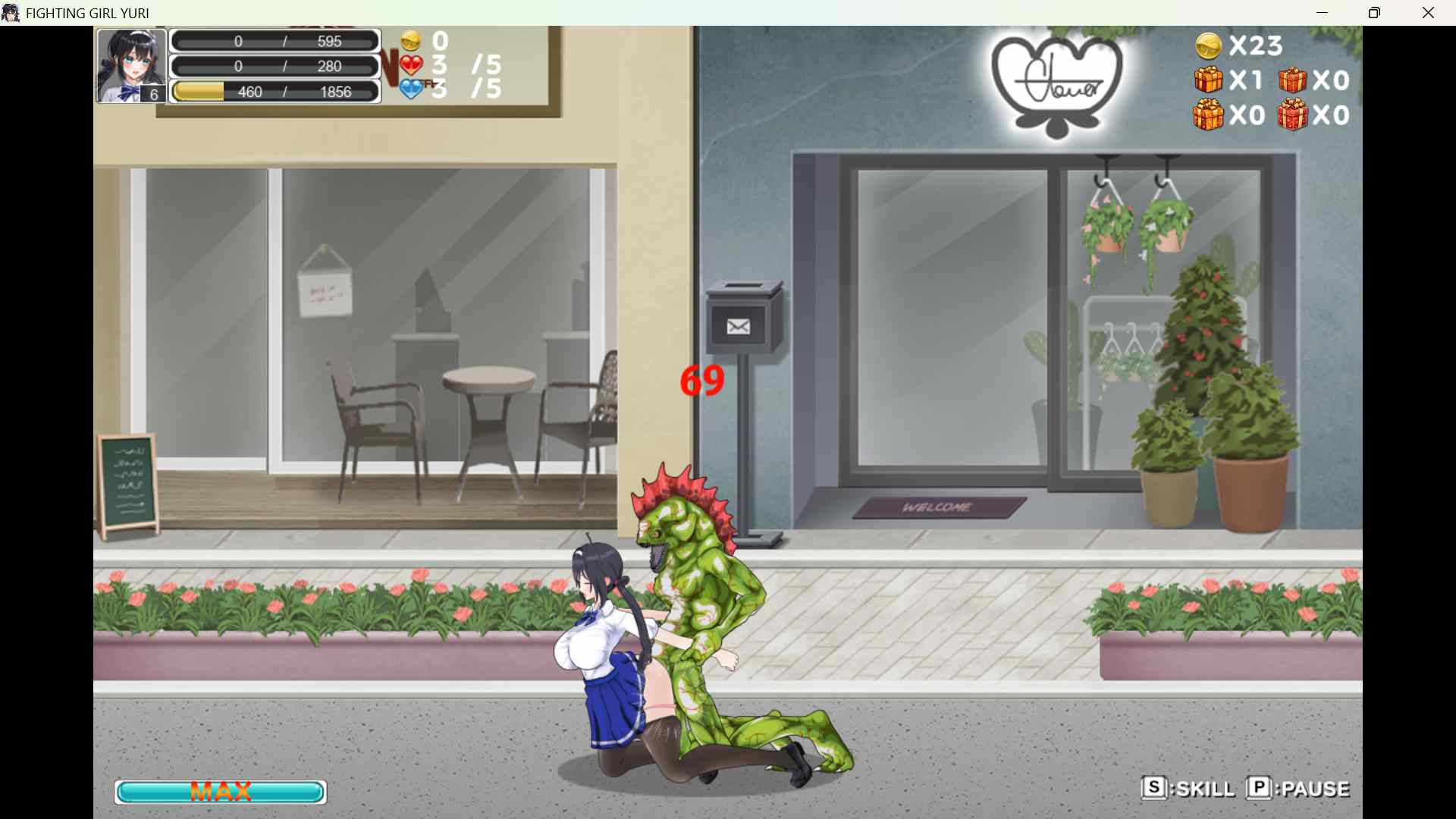 [ACT][体验版][UMAI NEKO]ファイティングガールユリv.009-第4张图片-萌站