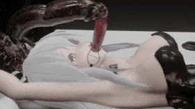 【巨乳 黑丝 兔女郎 虫交 口交 三洞齐入 爆操 中出】新作-(90)insect三穴中出兔女郎haku-第8张图片-萌站