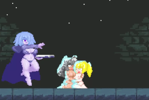 [PC/佳作/百合/魔物娘/像素H/推荐/动态] 百合固めピンジ-第3张图片-萌站