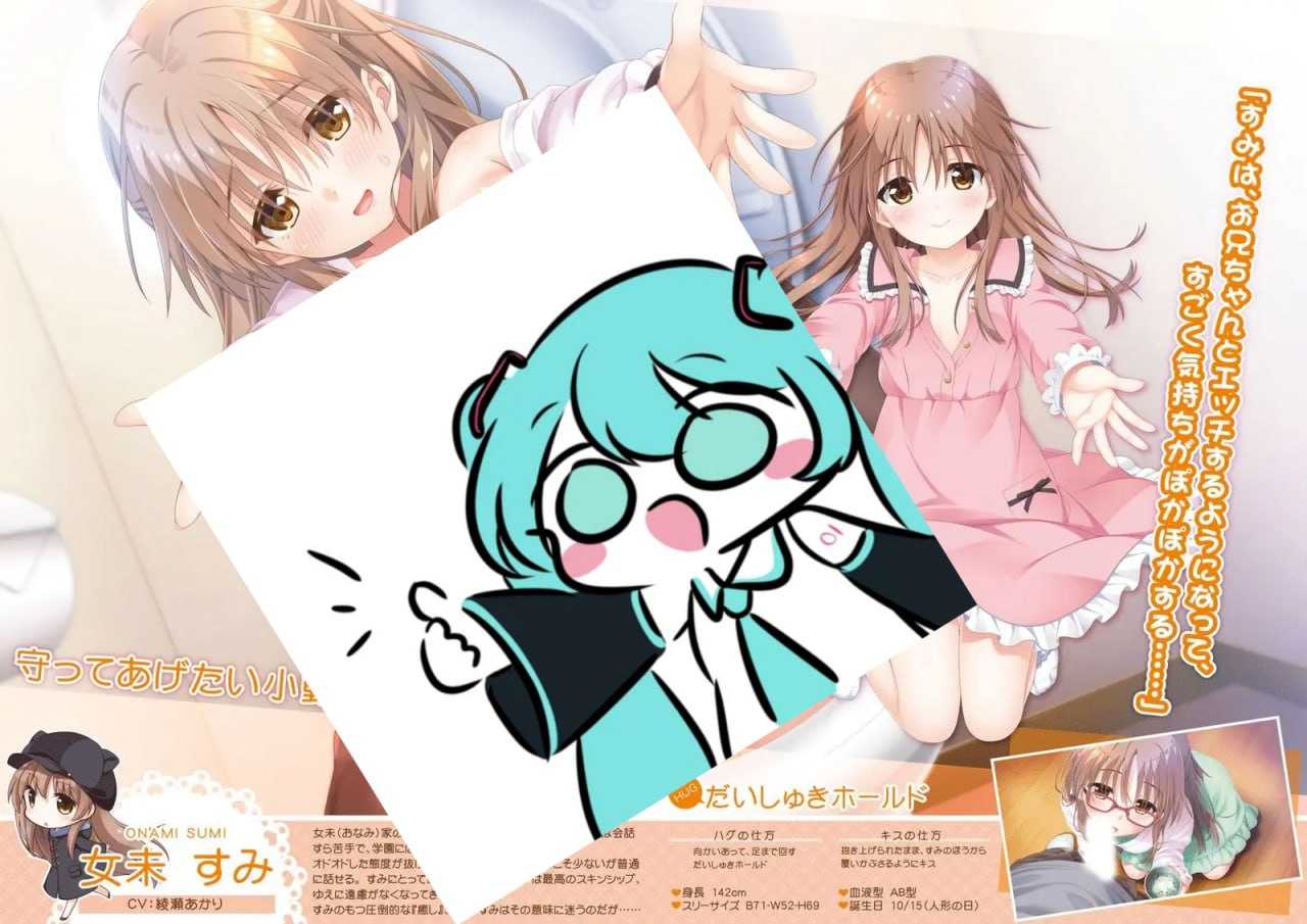 #哥哥，早上起床之前都要抱紧我哦！晚上睡觉之前做更多色色的事吧！ -第6张图片-萌站