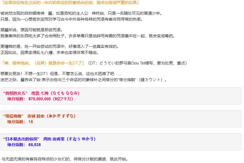 【ADV/官中/PC】求神太多我的未来糟糕了／太依赖咒术的我未来堪忧-第2张图片-萌站