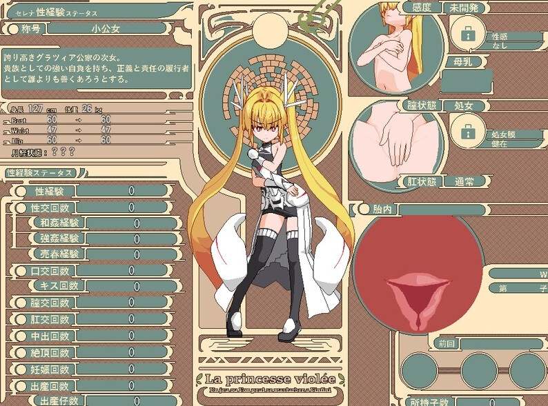 [动作ARPG/异种X/像素动态] 被侵犯的公主 Violated Princess Ver1.06.3 社团翻译版 官中版 [910M]