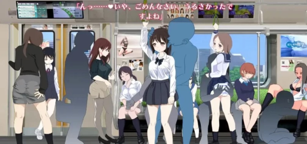 [SLG生肉PC动态] 电车改造触摸痴汉～轻松创造痴汉空间-第2张图片-萌站