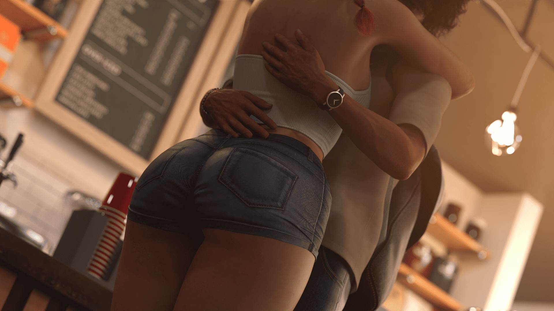 【驴哥带你玩】巨乳福音！极品画质欧派佳作SLG《忠诚的一课》(PC/机翻/Ch.4/度盘/1.04G)-第5张图片-萌站